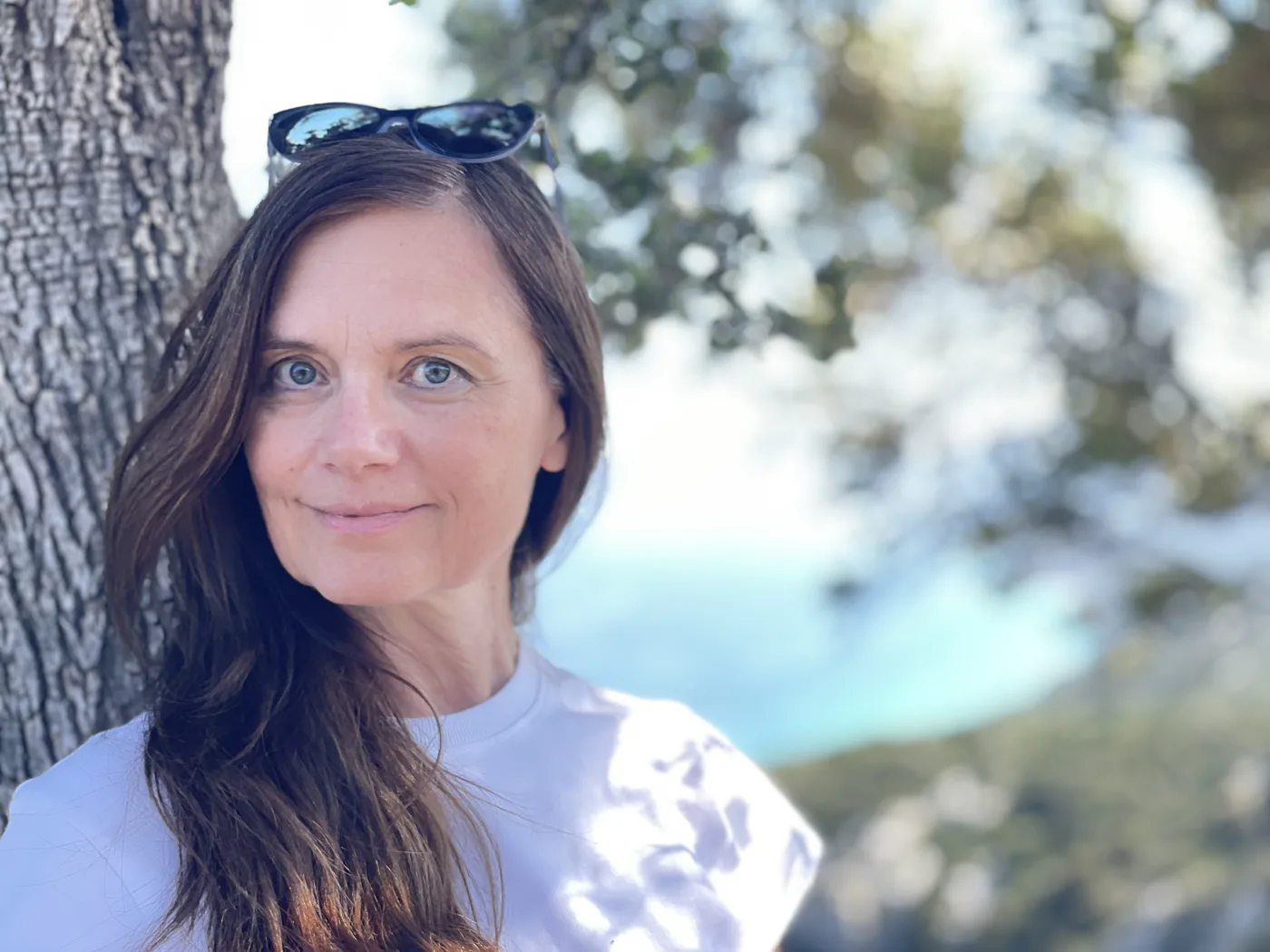 Světlana Ruggiero Kulíšková v přírodě